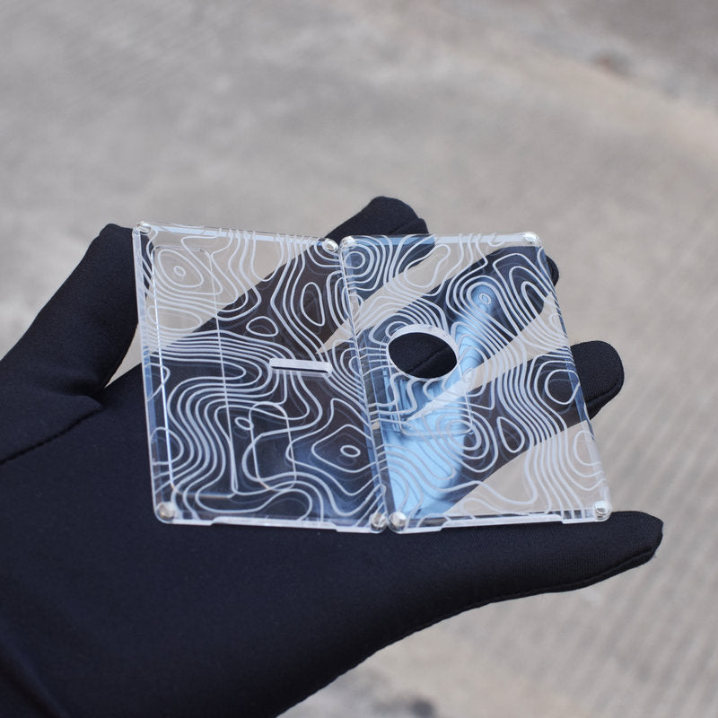 MK MODS topo panel with airflow round button style for BILLET BOX BB