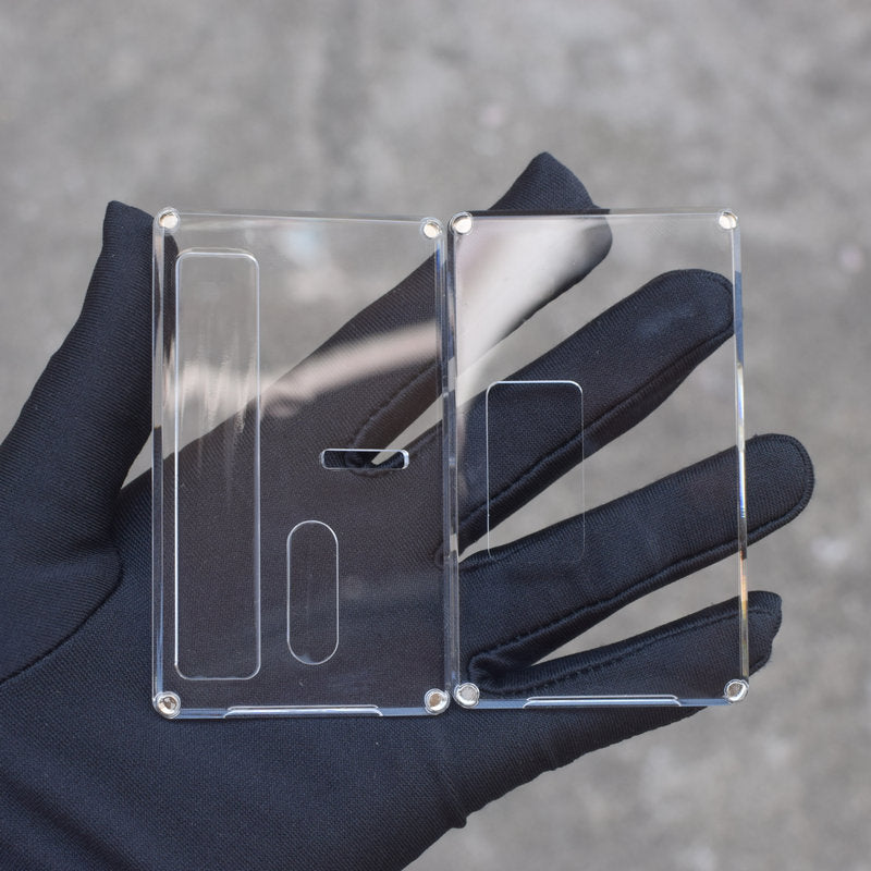 MK MODS BILLET BOX BB panel with airflow round /mission style