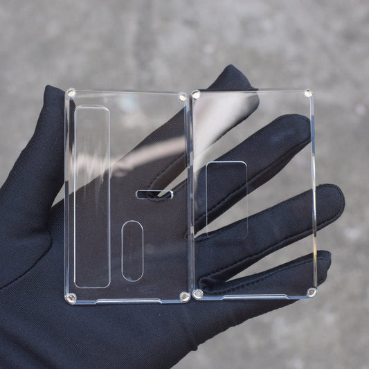 MK MODS BILLET BOX BB panel with airflow round /mission style