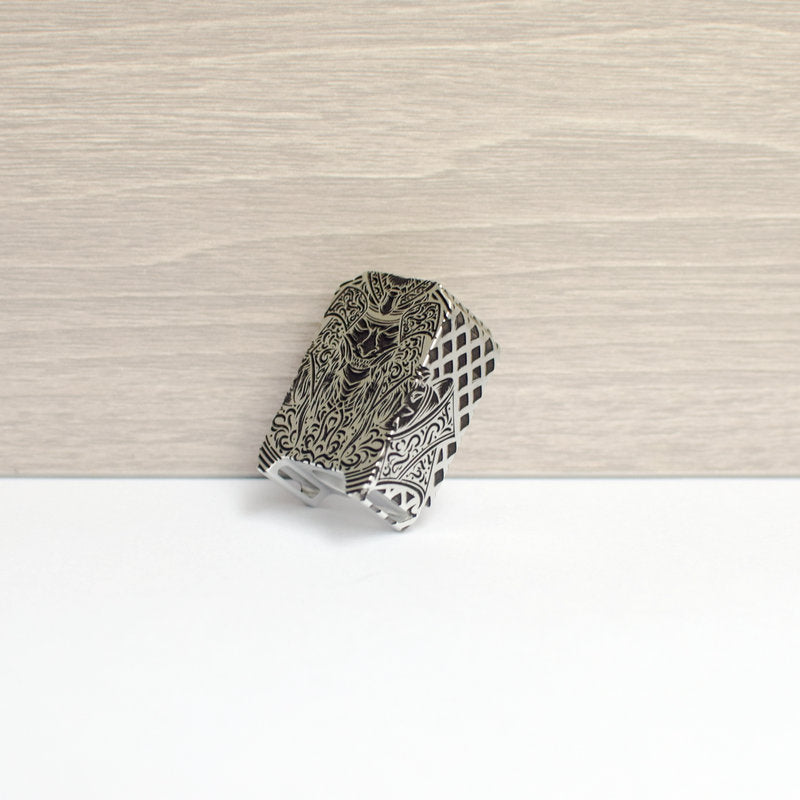 MK MODS Engraved boro tank warrior pattern