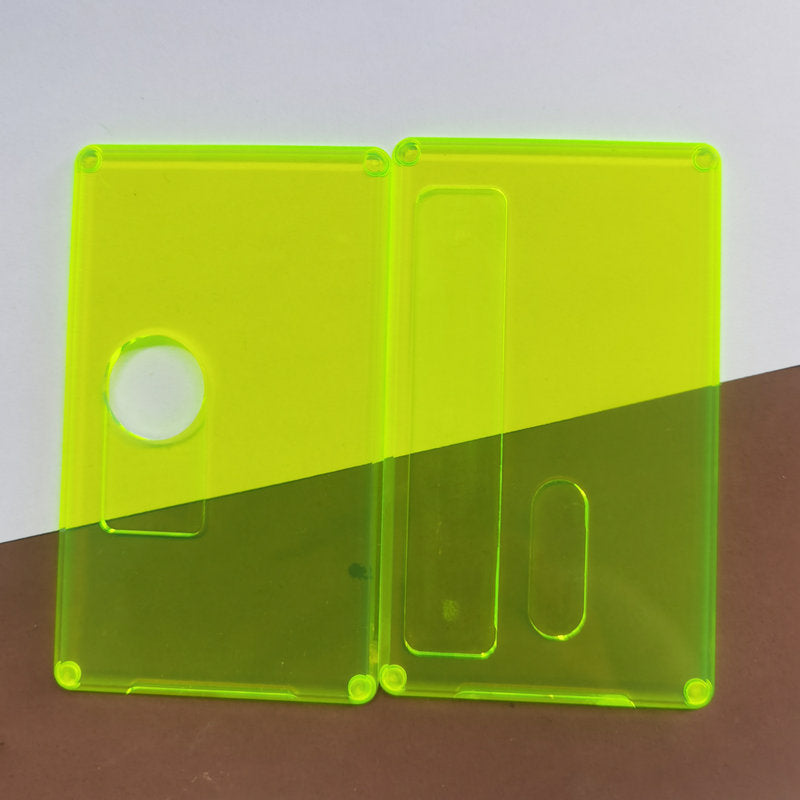 BILLET BOX BB clear panels door round button style