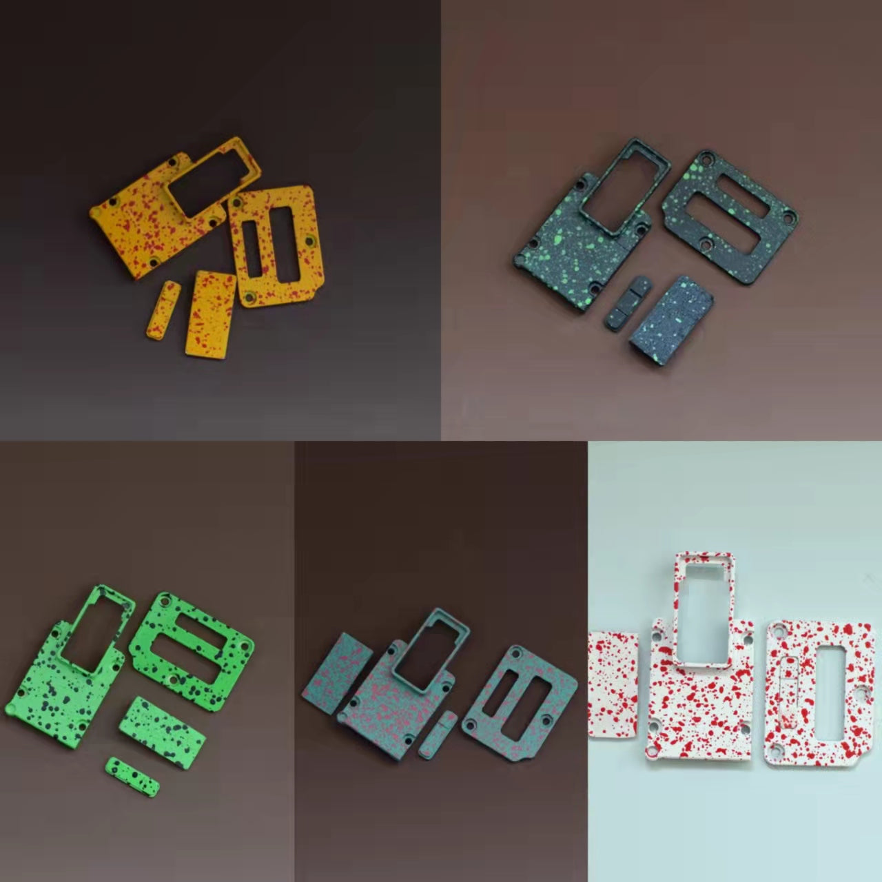 Billet box BB mod inner panel square button 4-in-1 Inner Set MKMODSVIP Billet box BB mod inner panel square button 4-in-1 Inner Set MKMODSVIP