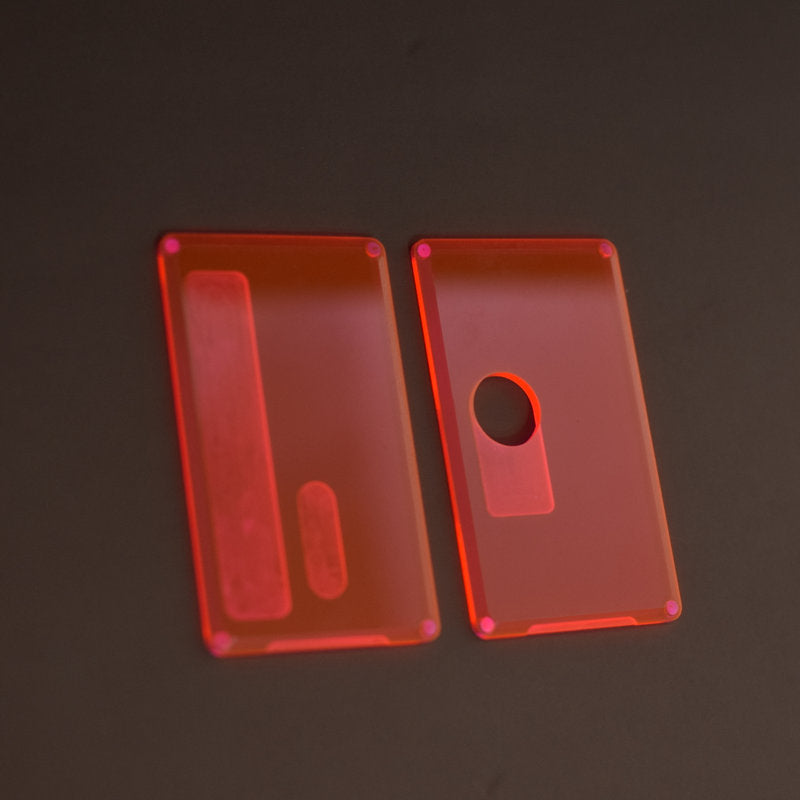 BILLET BOX BB clear panels door round button style