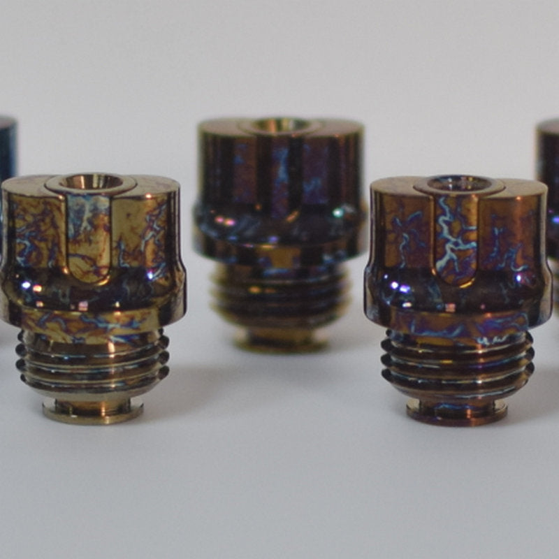 MK MODS Toxic titanium TA integrated drip tip for Boro AIO Mod fit billet box stubby aio cthulhu pulse etc.