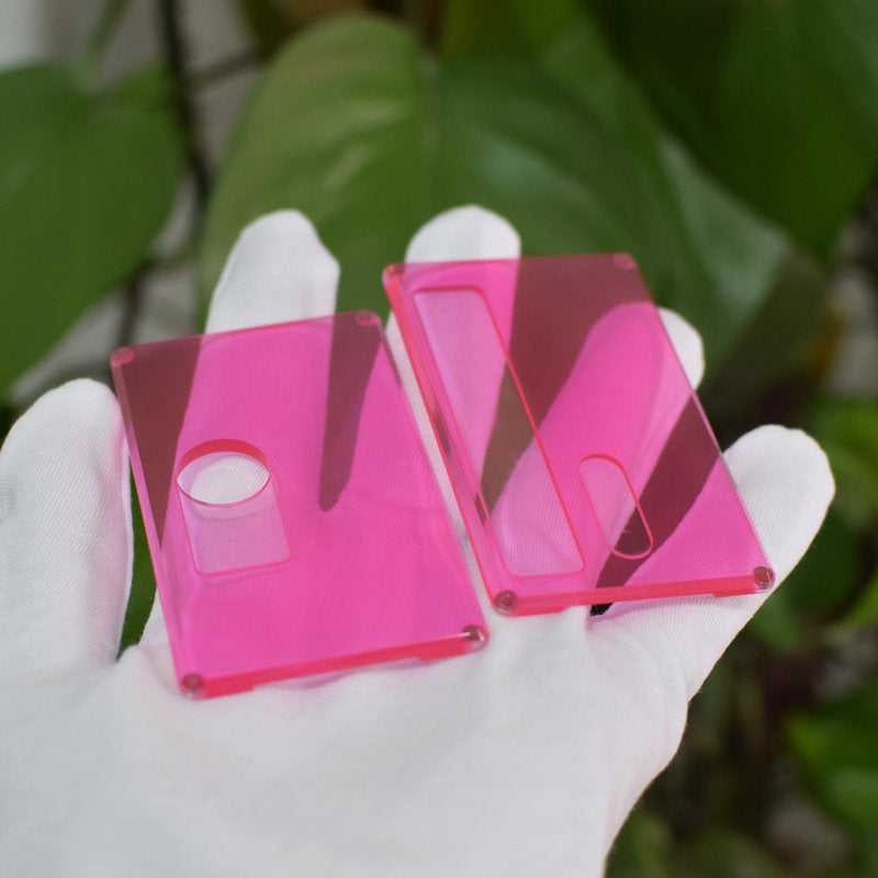 BILLET BOX BB clear panels door round button style