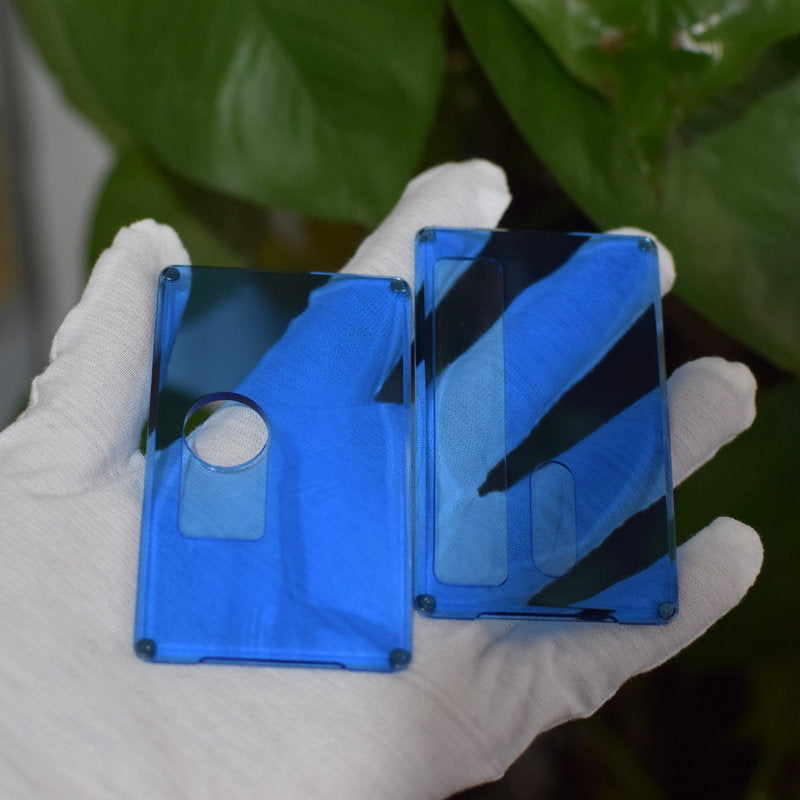 BILLET BOX BB clear panels door round button style