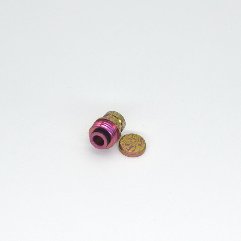 MK MODS Ti-type2 drip tip & button titanium anodized set for Cthulhu aio