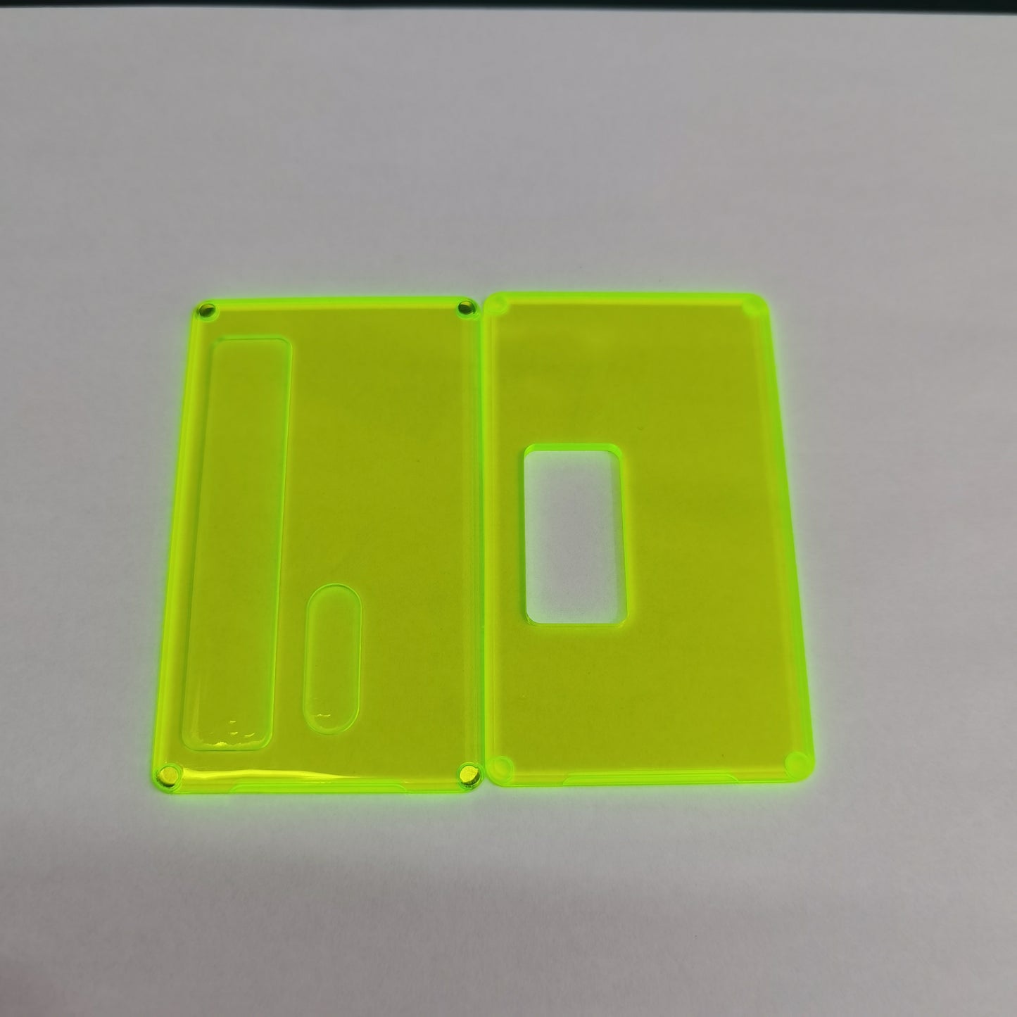 BILLET BOX BB clear panels mission button style