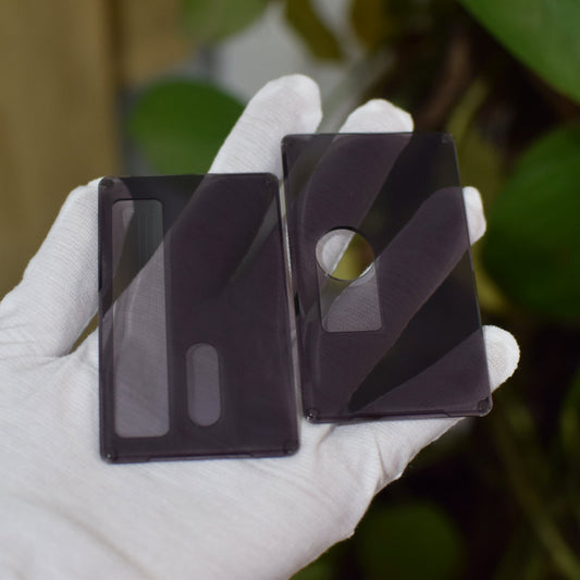 MK MODS smoke panels for BILLET BOX BB door round button style