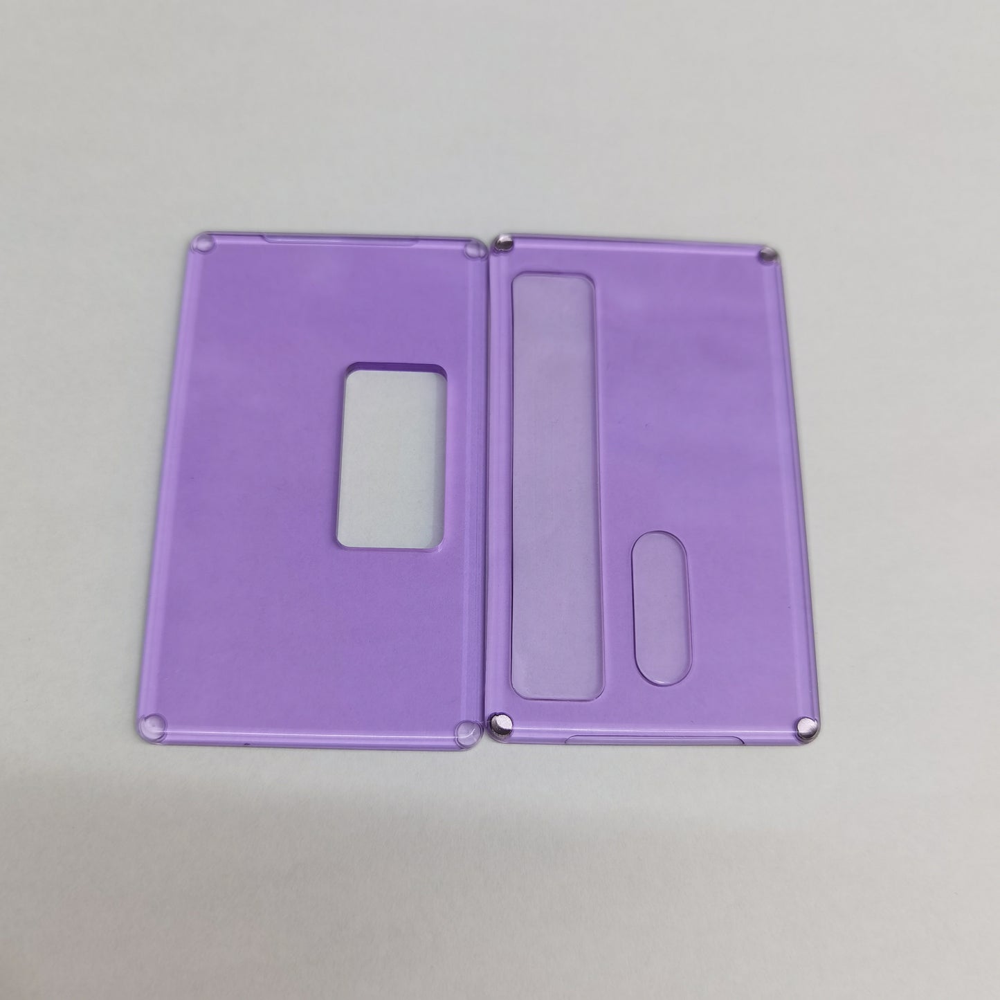 BILLET BOX BB clear panels mission button style
