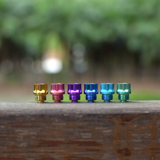 MK MODS TA integrated drip tip for Boro mod billet box stubby aio cthulhu pulse etc.